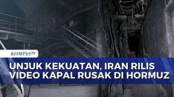 Iran Rilis Video Kapal Rusak Pasca-Pencegatan oleh IRGC di Hormuz, Begini Penampakannya