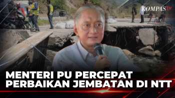 Percepat Perbaikan, Menteri PU Tinjau Jembatan Rusak Pascagempa Di NTT