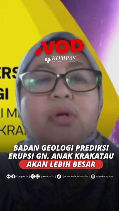 Badan Geologi Prediksi Erupsi Gunung Anak Krakatau akan Lebih Besar