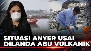 Abu Vulkanik Anak Krakatau Capai Anyer, Warga Khawatir Dampak Terhadap Kesehatan | KOMPAS PETANG