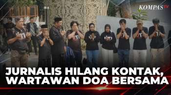 Wartawan Di Depok Dan Banten Doa Bersama Untuk Rekan Jurnalis Yang Hilang Kontak | SAPA SIANG
