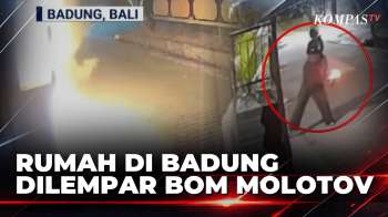 Rekaman CCTV! Detik-Detik 2 Pria Lempar Bom Molotov Ke Rumah Di Badung | SAPA MALAM