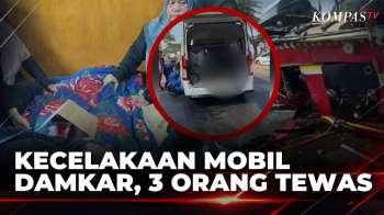 Kecelakaan Tunggal Mobil Damkar di Pangkep Sulsel, 3 Personel Meninggal Dunia | BERUT