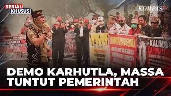 Aliansi Rakyat Kalimantan Tengah Gelar Demo, Tuntut Pemerintah Serius Tangani Karhutla | KOMPAS PAGI