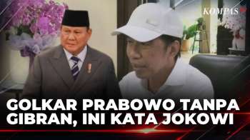 Respons Sikap Golkar Dukung Prabowo Tanpa Gibran di 2029, Jokowi: Itu Hak Internal Partai