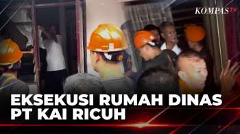 Ricuh! Penghuni Halangi Eksekusi Rumah Dinas PT KAI di Medan | SAPA PAGI