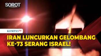 Iran Luncurkan Rudal Gelombang Ke-73! Bombardir Kota Di Israel