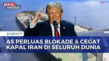 AS Perluas Blokade Selat Hormuz, Kapal Induk Kedua Dikerahkan | SAPA MALAM