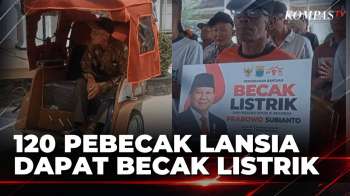 Presiden Prabowo Salurkan 120 Becak Listrik Untuk Lansia Di Cianjur | KOMPAS SIANG