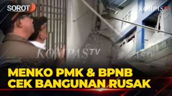 Menko Pratikno & Kepala BNPB Cek Bangunan RS Hancur Akibat Gempa M7,7 Di NTT