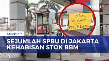 Stok BBM Kosong Di Sejumlah SPBU Jakarta Timur, BBM Mulai Langka? | KOMPAS PETANG