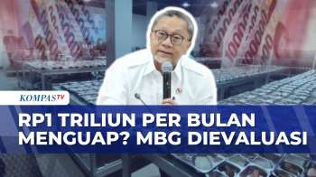 Pemerintah Tata Ulang MBG, Dugaan Pemborosan Capai Rp1 Triliun Per Bulan | KOMPAS PAGI