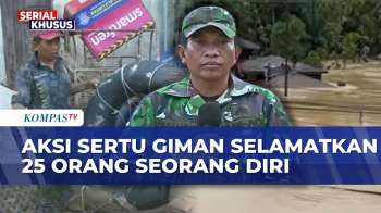 Sertu Giman Soal Selamatkan 25 Korban Saat Terjangan Banjir 3 Meter: Saya Punya Hati Nurani
