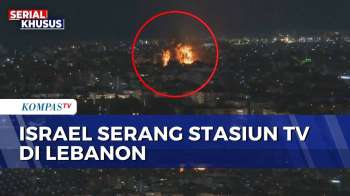 Militer Israel Serang Studio TV Al-Manar Di Beirut Lebanon | KOMPAS SIANG
