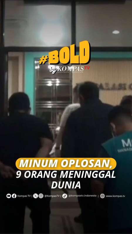 GARA-GARA MINUM MIRAS OPLOSAN, 9 ORANG MENINGGAL DUNIA 