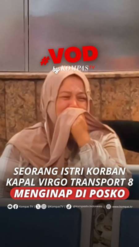 Istri Korban Kapal Virgo Transport 8 Menginap Di Posko