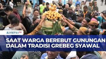 Tradisi Grebeg Syawal Solo Yang Disambut Warga, Gunungan Hasil Bumi Ludes Dalam Sekejap