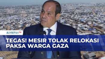 Mesir Tegas Tolak Relokasi Paksa Warga Gaza, Presiden Serukan Penghormatan Hak Palestina