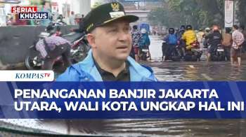Banjir Rendam Sejumlah Jalan Di Jakarta Utara, Pompa Air Dikerahkan Atasi Genangan