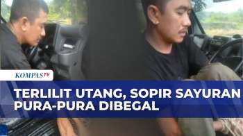 Ngaku Dibegal, Sopir Sayur Di Sukabumi Ketahuan Berpura-pura Kehilangan Rp10 Juta