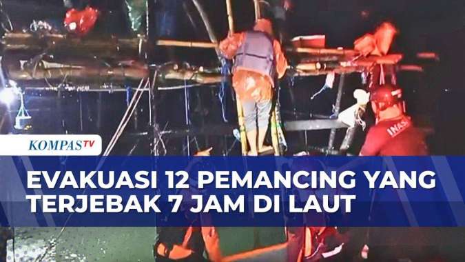 Kapal Tak Bisa Berlayar Karena Cuaca Buruk, 12 Pemancing Terjebak ...