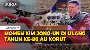 Kim Jong-Un Di Perayaan Ulang Tahun Ke-80 AU Korut Di Wonsan, Pamer Akrobatik Jet Tempur
