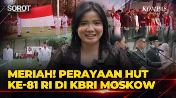 Kemeriahan Peringatan HUT Ke-81 RI Di KBRI Moskow, Tampilkan Busana Tradisional Hingga Produk UMKM