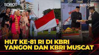 Merah Putih Berkibar Di Yangon Dan Muscat, WNI-Diaspora Rayakan HUT Ke-81 RI