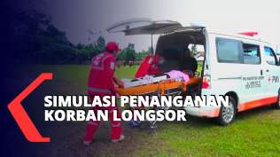 150-relawan-mengikuti-simulasi-penanganan-korban-longsor