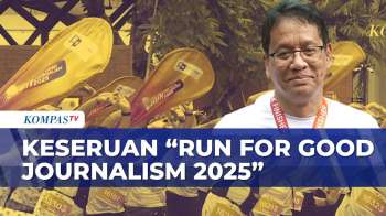Menkeu Purbaya Ikut Acara “Run For Good Journalism 2025” | SAPA MALAM
