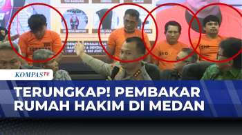 Tampang Pelaku Pembakaran Rumah Hakim Di Medan, Ada Mantan Sopir Korban | SAPA MALAM