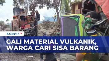 Warga Terdampak Erupsi Semeru Cari Sisa Barang | KOMPAS PETANG