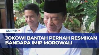 Buka Suara, Jokowi Bantah Pernah Resmikan Bandara IMIP Di Morowali Saat Menjabat Presiden RI