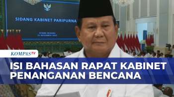 Prabowo Pimpin Rapat Terbatas Penanganan Bencana Sumatera, Singgung APBN & Penghematan Pemerintah