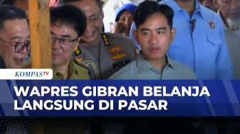 Wapres Gibran Tinjau Harga Dan Belanja Di Pasar Bersehati Manado | KOMPAS SIANG