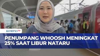 Penumpang Whoosh Meningkat 25 Persen Saat Libur Nataru | 24 Desember 2025