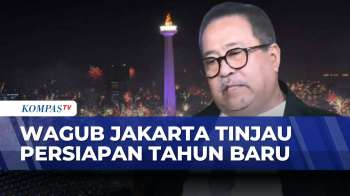 Jelang Malam Tahun Baru, Rano Karno Pantau Persiapan Panggung Hiburan Di Bundaran HI