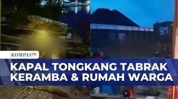 Warga Panik! Kapal Tongkang Tabrak Rumah Warga Dan Keramba | SAPA PAGI