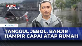 Tanggul Kali Angke Jebol, Banjir  Rendam Permukiman Warga Di Pinang Tangerang | SAPA MALAM