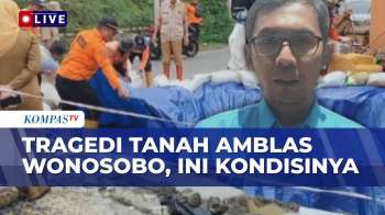 Penampakan Tanah Amblas Mirip Sinkhole Di Wonosobo, Akses Jalan Terputus | KOMPAS SIANG