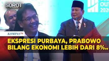 Ekspresi Purbaya Saat Prabowo Bilang Pertumbuhan Ekonomi Harus Lebih dari 8%