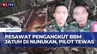full-pesawat-pengangkut-bbm-jatuh-di-nunukan-pilot-tewas-tni-evakuasi-terkendala-medan-terjal