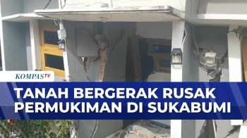 Bencana Tanah Bergerak, Rumah Warga Di Sukabumi Rusak | JURNAL NUSANTARA