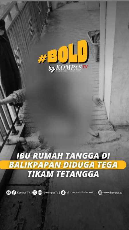 IBU RUMAH TANGGA DI BALIKPAPAN DIDUGA TEGA TIKAM TETANGGA