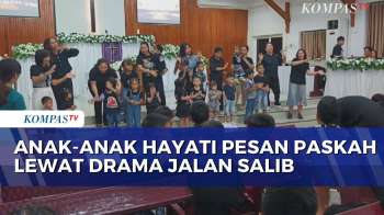 Anak Dan Remaja GPID Peniel Palu Hayati Makna Paskah Lewat Drama Jalan Salib