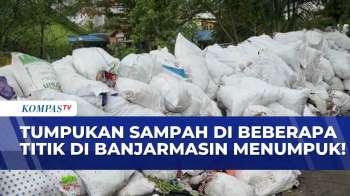 Kuota Di TPA Banjarbakula Dibatasi, Terlihat Tumpukan Sampah Di Beberapa Titik | SAPA SIANG