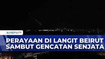 Warga Beirut Rayakan Gencatan Senjata 10 Hari Yang Disepakati Lebanon & Israel | KOMPAS SIANG