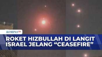 Sirine Menggema! Iron Dome Israel Cegat Roket Hizbullah Jelang Gencatan Senjata | SAPA MALAM