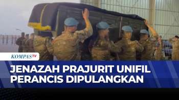 Jenazah Pasukan Perdamaian Perancis Dipulangkan Dari Lebanon, UNIFIL Sebut 1 Tewas | SAPA MALAM