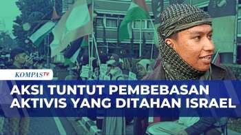 Aktivis Kemanusiaan Gelar Aksi Tuntut Pembebasan Relawan Dan Jurnalis Yang Ditahan Israel
